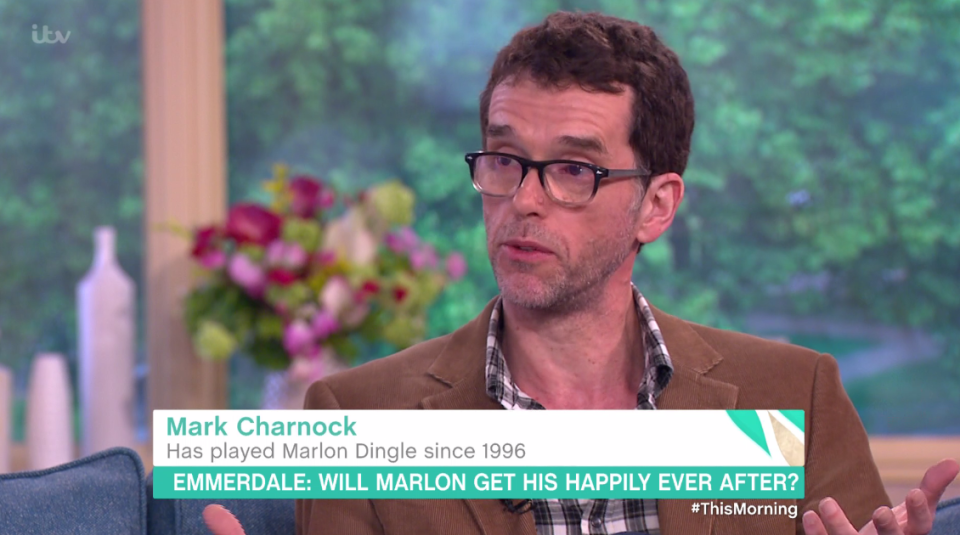 Emmerdale actor Mark Charnock revealed there's tough times ahead for Marlon and Carly 